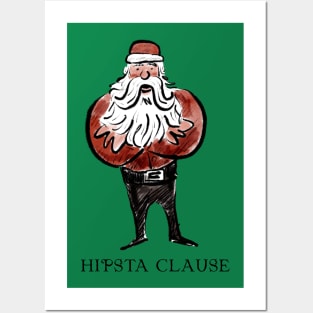 Hipsta Clause Posters and Art